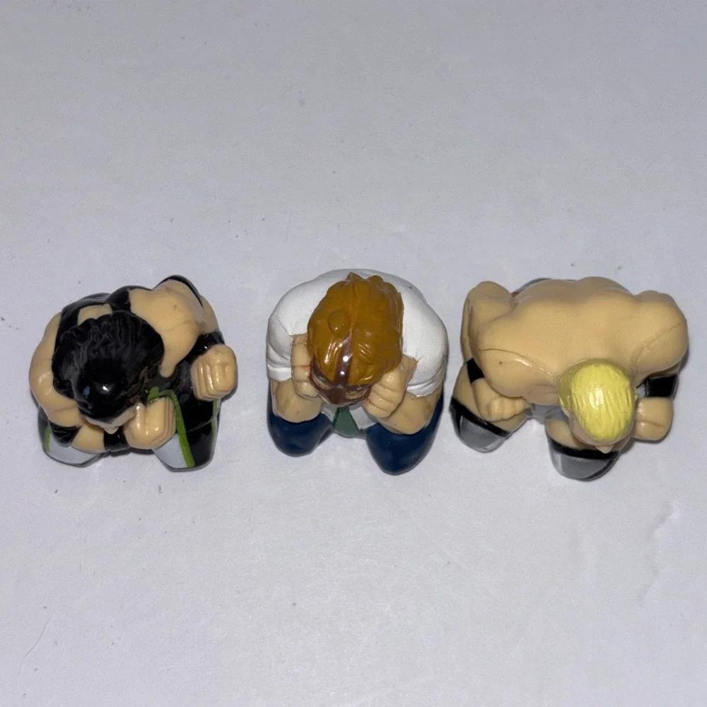 Vintage WWF Sliders Figure Toy Extreme Rolling Action 1999 Hasbro Mankind X-pac